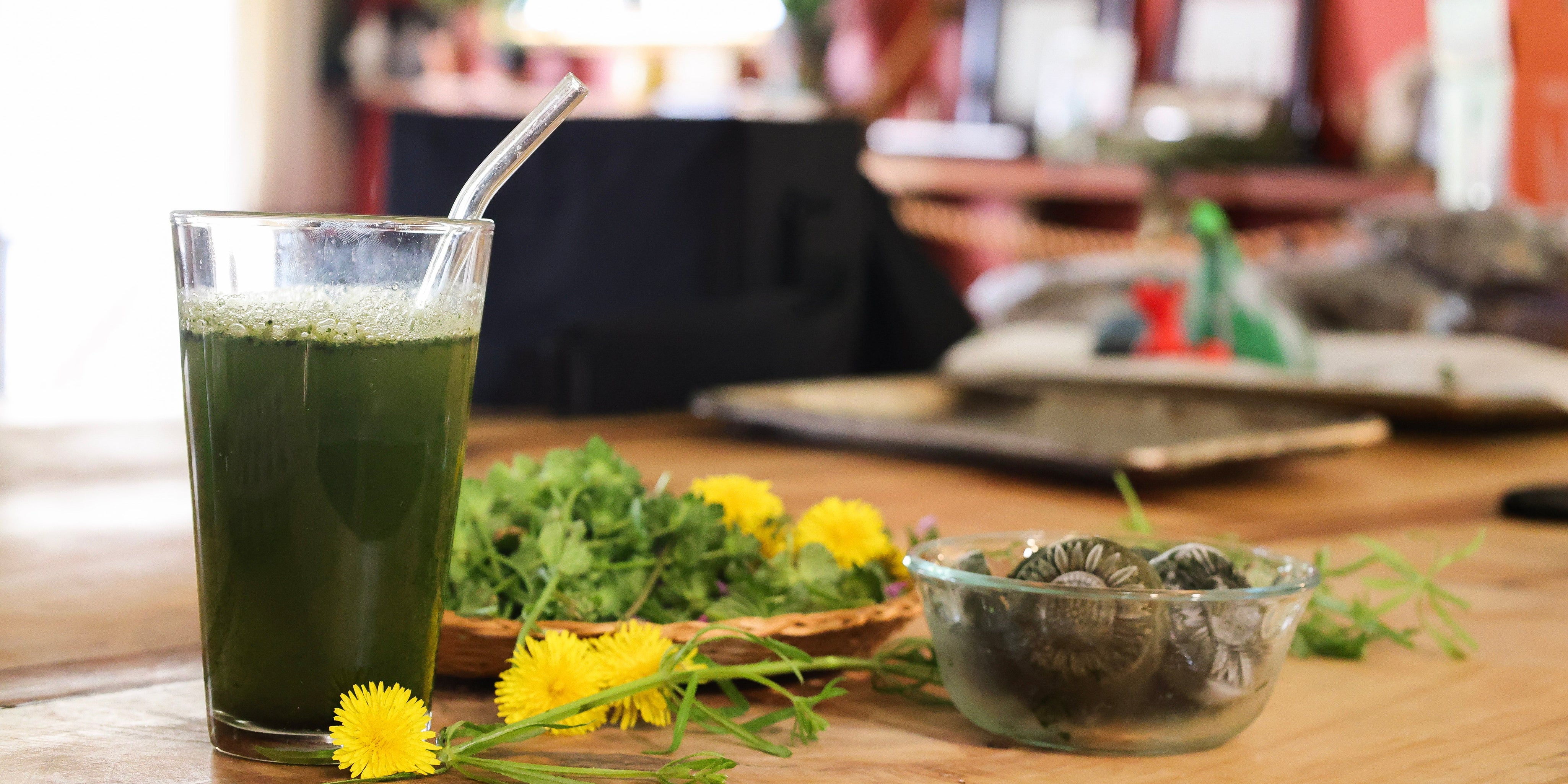 Harvesting and Juicing Cleavers: A Simple Lymphatic Tonic