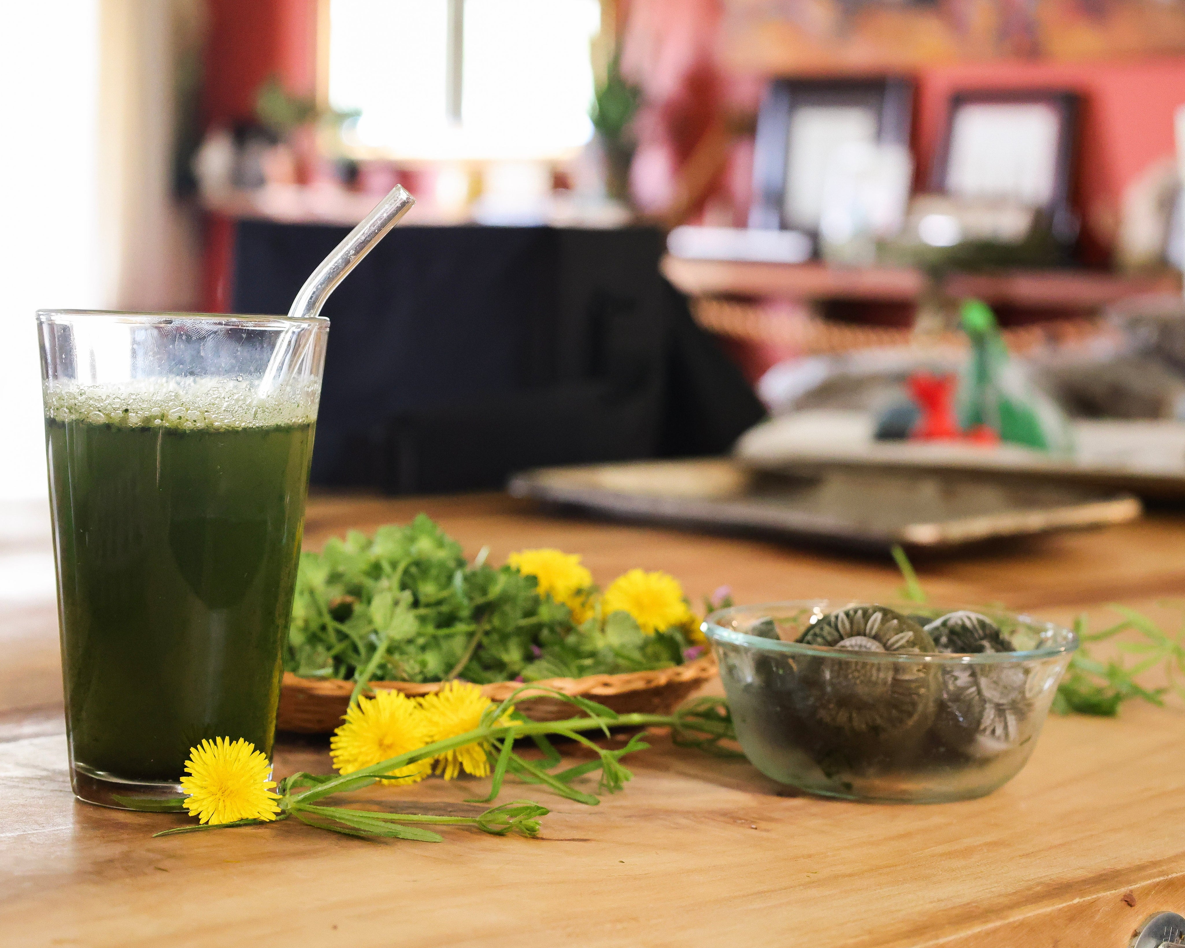 Harvesting and Juicing Cleavers: A Simple Lymphatic Tonic