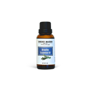 Bottle of Cheeky Maiden Breathe Essential Oil on a white background