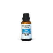 Bottle of Cheeky Maiden Calm Essential Oil on a white background