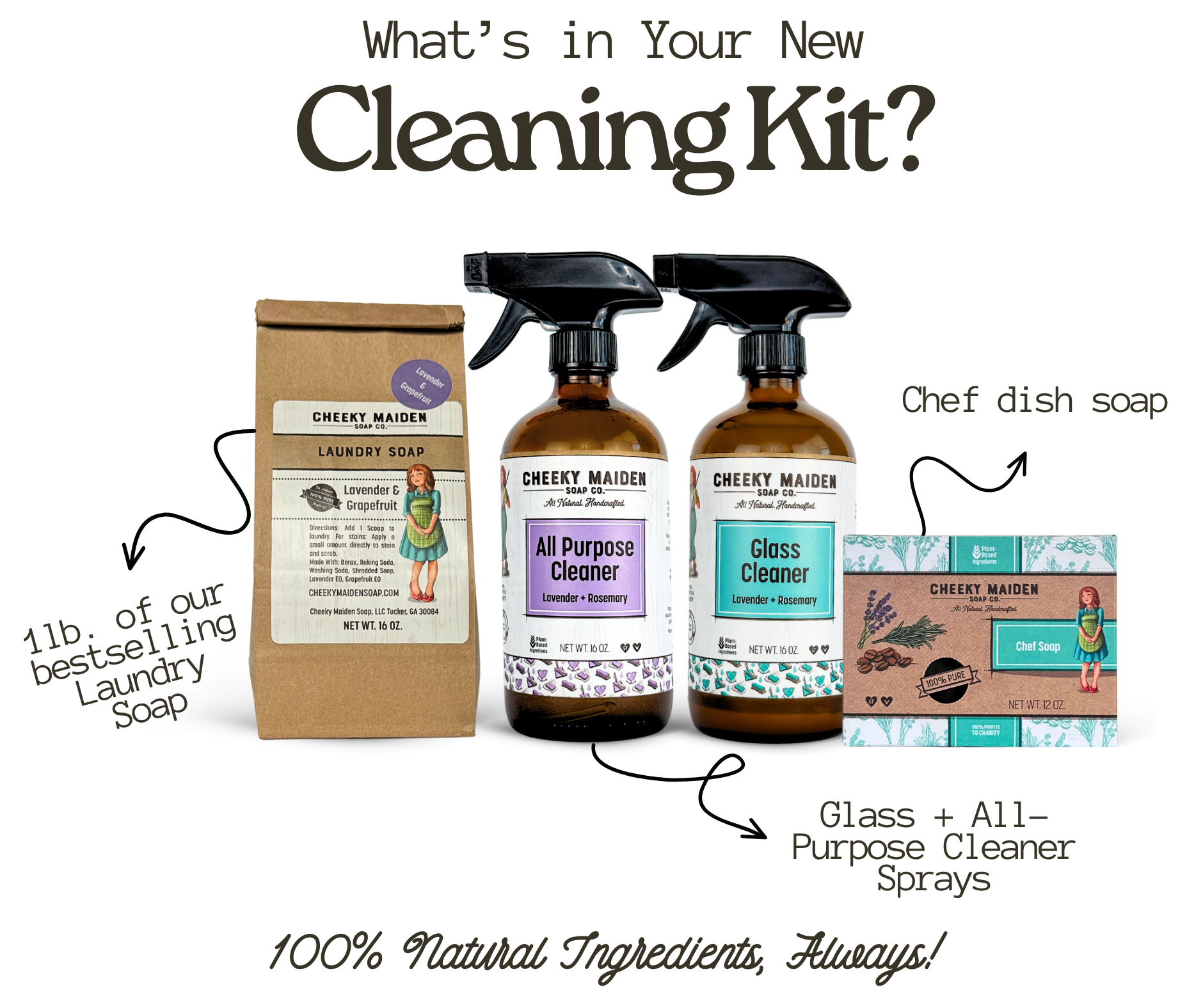EverClean Essentials All-Natural Cleaning Kit