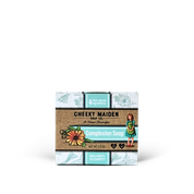 Box of Cheeky Maiden Soap Co. Complexion Soap on a white background