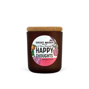 Happy Thoughts Beeswax Candle Mini