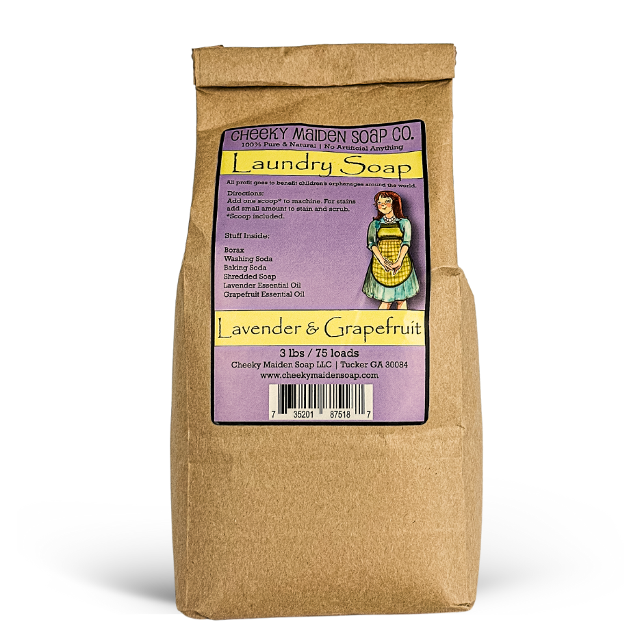 Lavender + Grapefruit Laundry Soap