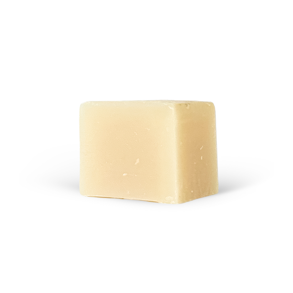 Bar of soap on a white background