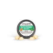 Cheeky Maiden Tea Tree Shampoo Soap Dots packaging on a white background